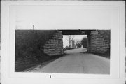 OVER COUNTY HIGHWAY J, CHICAGO AND NORTHWESTERN BRIDGE #127, a NA (unknown or not a building) bridge, built in Turtle, Wisconsin in 1869.