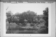 LATHERS RD OVER TURTLE CREEK, a NA (unknown or not a building) overhead truss bridge, built in Turtle, Wisconsin in 1887.