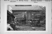 SOUTHEAST CORNER OF DICKEY RD, NORTH OF KEESEY RD, a Side Gabled Agricultural - outbuilding, built in Spring Valley, Wisconsin in 1840.