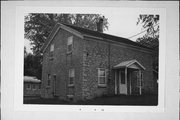 NORTHEAST CORNER OF LUTHER VALLEY CHURCH AND LAIRD RD, a Side Gabled small office building, built in Plymouth, Wisconsin in 1852.