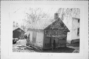 NORTHEAST CORNER OF COON ISLAND AND TOWNSEND RD, a Greek Revival Domestic - outbuilding, built in Center, Wisconsin in 1845.