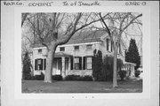 3216 N PARKER DR, a Greek Revival house, built in Janesville, Wisconsin in 1846.
