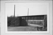 CITY 14, JUST NORTHEAST OF OAK RIDGE SKI HILL, a NA (unknown or not a building) steel beam or plate girder bridge, built in Janesville, Wisconsin in .