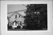 417 BLUFF ST, a Greek Revival house, built in Beloit, Wisconsin in 1847.
