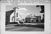 717 BLUFF ST, a Early Gothic Revival house of worship, built in Beloit, Wisconsin in 1877.