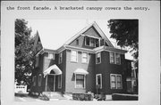 821-823 CHURCH ST, a Queen Anne house, built in Beloit, Wisconsin in 1890.