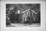 635 COLLEGE, a Greek Revival house, built in Beloit, Wisconsin in 1848.