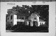 647 COLLEGE ST, a Gabled Ell house, built in Beloit, Wisconsin in 1853.