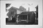 1111 EMERSON, a Greek Revival house, built in Beloit, Wisconsin in 1850.