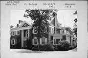1614 EMERSON ST, a Colonial Revival/Georgian Revival house, built in Beloit, Wisconsin in 1927.