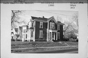 303 W GRAND AVE, a Queen Anne house, built in Beloit, Wisconsin in 1885.