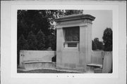 WEND HORACE WHITE PARK, a Neoclassical/Beaux Arts monument, built in Beloit, Wisconsin in 1918.