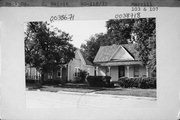 107 MERRILL AVE, a Side Gabled house, built in Beloit, Wisconsin in 1891.