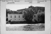 800 PLEASANT ST, a Astylistic Utilitarian Building mill, built in Beloit, Wisconsin in 1857.