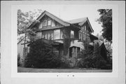 502 PORTLAND AVE, a Craftsman house, built in Beloit, Wisconsin in 1908.
