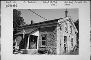 2601 W Spring Creek Rd (AKA 2501 SPRING CREEK RD), a Greek Revival house, built in Beloit, Wisconsin in 1846.