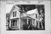 341 VERNON AVE, a Queen Anne house, built in Beloit, Wisconsin in 1892.