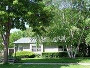 820 EMERSON, a Lustron house, built in Madison, Wisconsin in 1949.