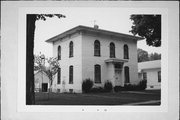 312 PLEASANT ST, a Italianate house, built in Clinton, Wisconsin in 1869.