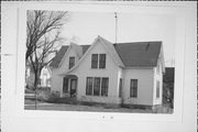 115 ALBION, a Early Gothic Revival house, built in Edgerton, Wisconsin in 1870.