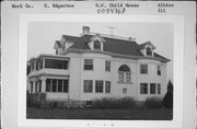 211 ALBION ST, a Queen Anne house, built in Edgerton, Wisconsin in .