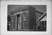 312 W FULTON ST, a Neoclassical/Beaux Arts social recreational/fraternal hall, built in Edgerton, Wisconsin in 1921.