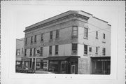 N HENRY, OPPOSITE CARLTON, a Commercial Vernacular large retail building, built in Edgerton, Wisconsin in 1900.