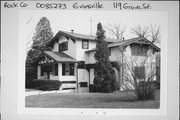 119 GROVE ST, a Bungalow house, built in Evansville, Wisconsin in 1919.