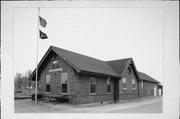 179 E MAIN ST, a Craftsman depot, built in Evansville, Wisconsin in 1912.