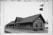 179 E MAIN ST, a Craftsman depot, built in Evansville, Wisconsin in 1912.
