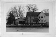 DEPOT, a Queen Anne house, built in Footville, Wisconsin in 1900.