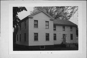 312 GALENA RD, S SIDE, a Greek Revival house, built in Footville, Wisconsin in 1850.