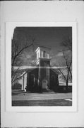 FULTON DR, a Romanesque Revival house of worship, built in Fulton, Wisconsin in 1858.