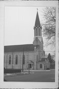 301 S CHERRY ST, a Romanesque Revival house of worship, built in Janesville, Wisconsin in 1864.