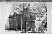 217 CORNELIA ST, a Queen Anne house, built in Janesville, Wisconsin in 1893.