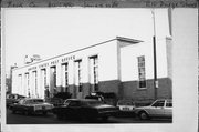 210 DODGE ST, a Art/Streamline Moderne post office, built in Janesville, Wisconsin in 1938.