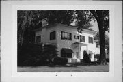 105 S HARMONY DR, a Greek Revival house, built in Janesville, Wisconsin in 1856.