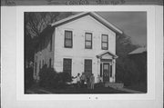 420 N HIGH ST, a Greek Revival house, built in Janesville, Wisconsin in 1856.