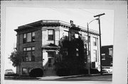 51 S JACKSON ST, a Neoclassical/Beaux Arts telephone/telegraph building, built in Janesville, Wisconsin in 1914.