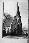 54-60 S JACKSON ST, a Early Gothic Revival house of worship, built in Janesville, Wisconsin in 1875.