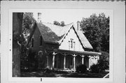 317 MADISON ST, a Early Gothic Revival house, built in Janesville, Wisconsin in 1855.