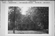 317 MADISON ST, a Early Gothic Revival house, built in Janesville, Wisconsin in 1855.