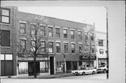 12-16 S MAIN ST, a Commercial Vernacular retail building, built in Janesville, Wisconsin in 1851.