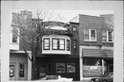 58 S MAIN ST, a Prairie School retail building, built in Janesville, Wisconsin in 1913.