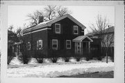 903 MC KINLEY ST, a Greek Revival house, built in Janesville, Wisconsin in 1855.