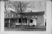 306 MILTON AVE, a Greek Revival house, built in Janesville, Wisconsin in 1845.