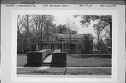 306 MILTON AVE, a Greek Revival house, built in Janesville, Wisconsin in 1845.