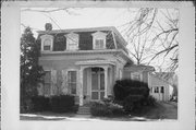 340 MILTON AVE (ORIGINALLY AT 327 MILTON AVE), a Second Empire house, built in Janesville, Wisconsin in 1870.