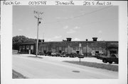 203 S PEARL ST, a Astylistic Utilitarian Building roundhouse/repair shop/car barn, built in Janesville, Wisconsin in 1857.