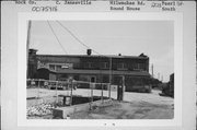 203 S PEARL ST, a Astylistic Utilitarian Building roundhouse/repair shop/car barn, built in Janesville, Wisconsin in 1857.